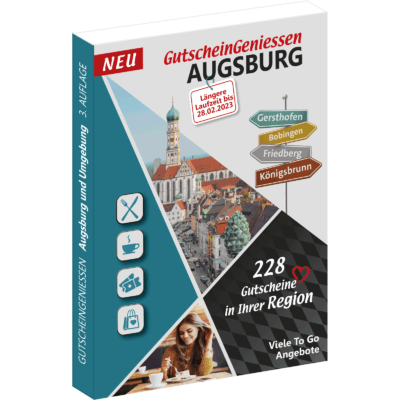 Gutscheinbuch Augsburg 2022 GutscheinGeniessen
