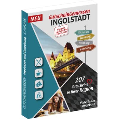 Gutscheinbuch Ingolstadt 2022 GutscheinGeniessen